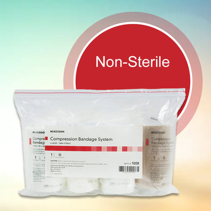 McKesson Self-adherent Closure 4 Layer Compression Bandage System