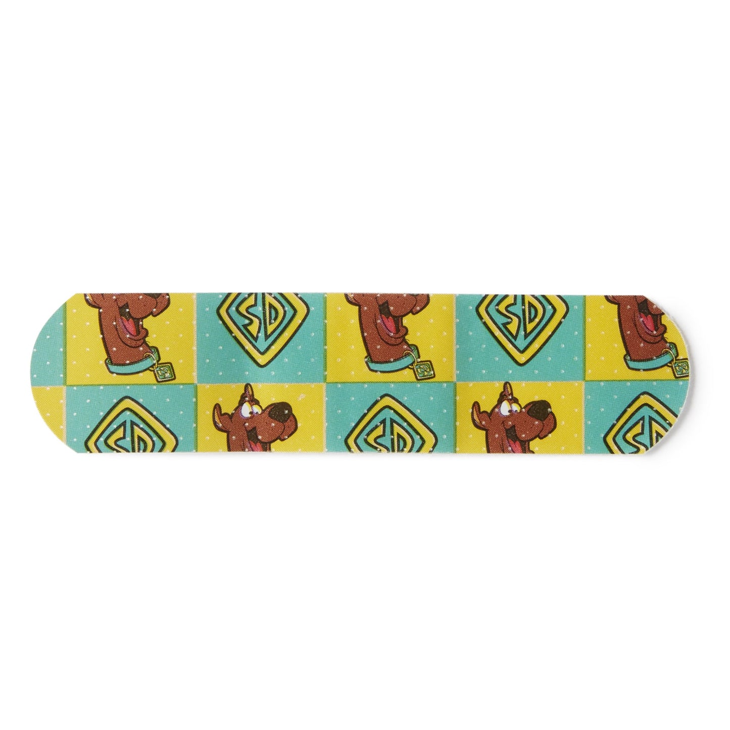 American® White Cross Stat Strip® Scooby-Doo Adhesive Strip, 0.75 x 3 Inch