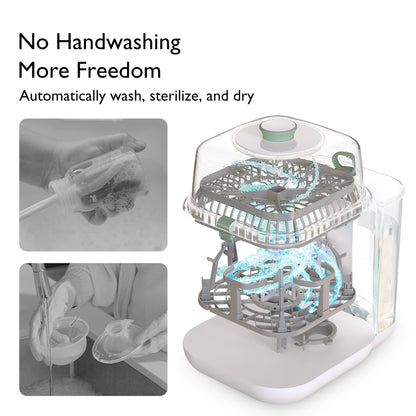 Momcozy CleanPal Pro Baby Bottle Washer and Sterilizer