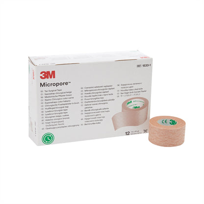 3M™ Micropore™ Paper Medical Tape, 7 to 11 Yard Length