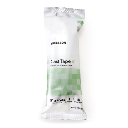McKesson White Plaster Bandage, 5 Inch x 4 Yard