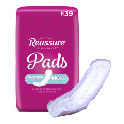 Reassure® Incontinence Liner, 4-3/4 x 14 Inch