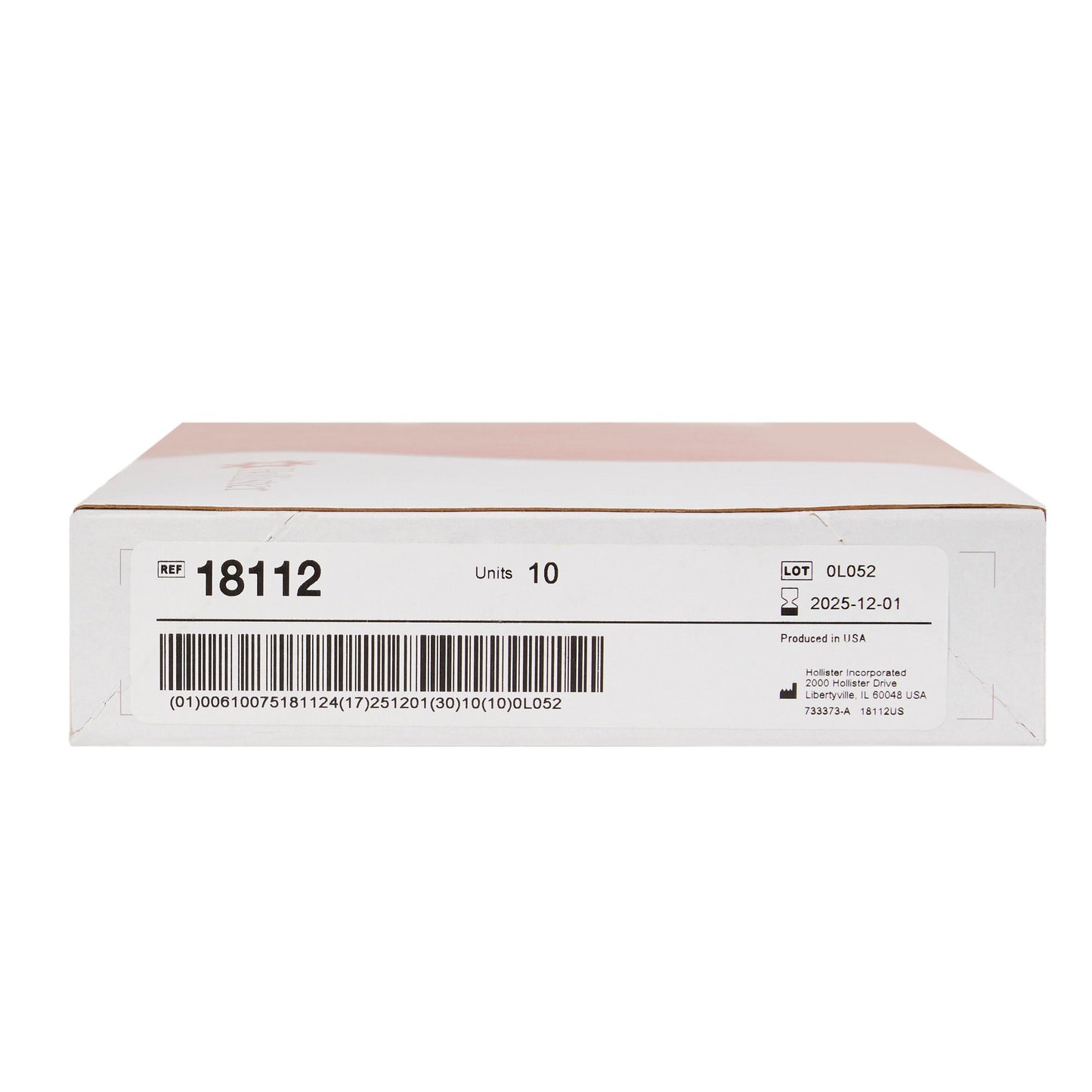 New Image™ 18112 Beige Colostomy Pouch, Pre-cut to Fit 44 mm Stomas