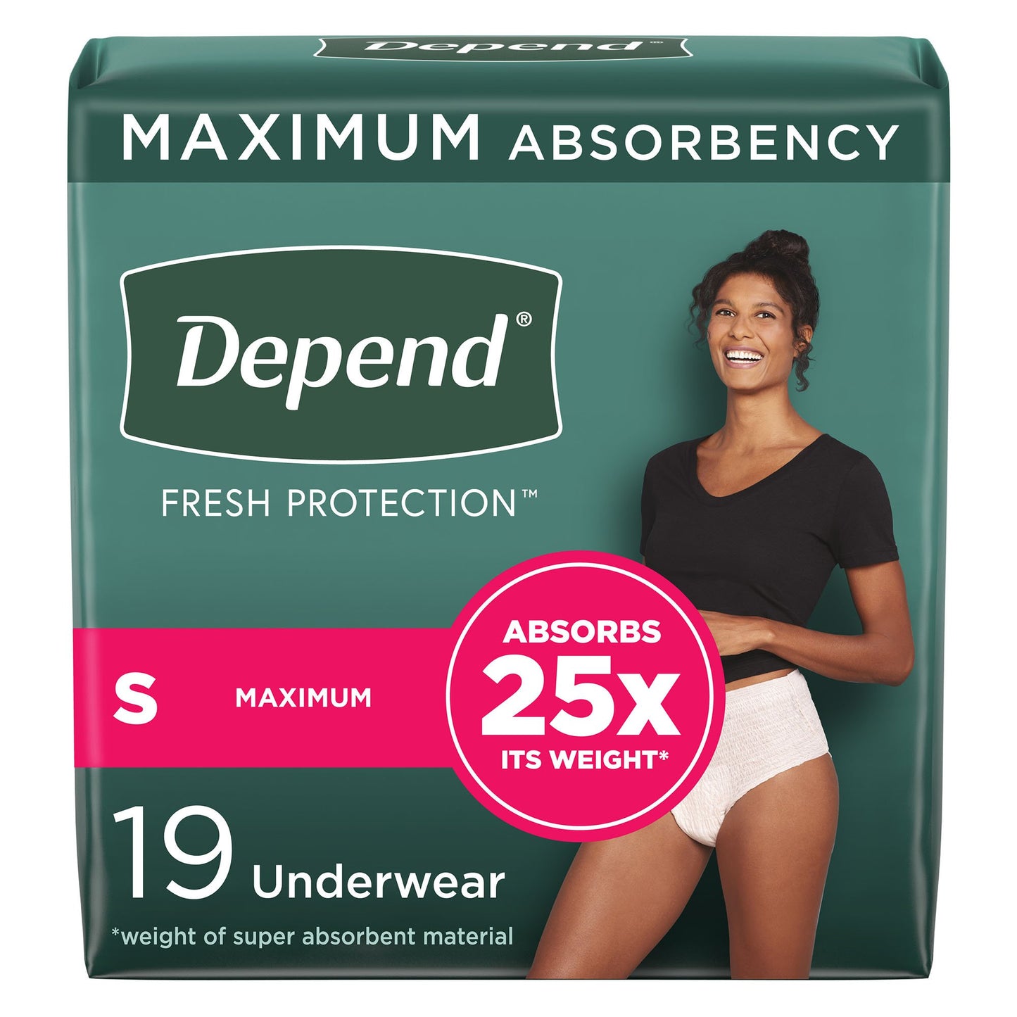 Depend® Fresh Protection™ Women's Maximum Absorbency Underwear