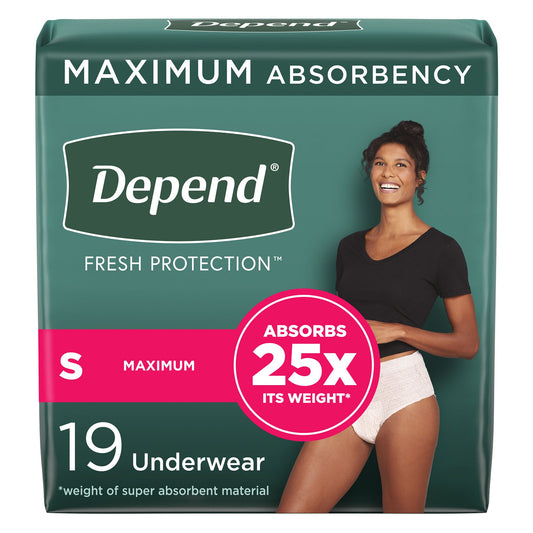 Depend® Fresh Protection™ Women's Maximum Absorbency Underwear
