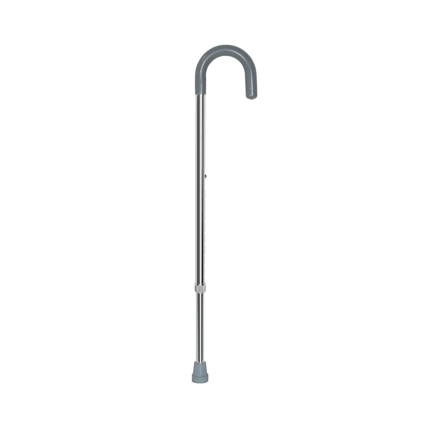 McKesson Round Handle Walking Cane, Aluminum