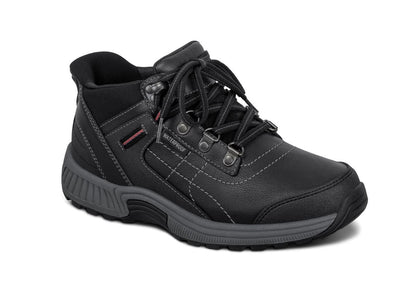 Carmel Women's Hands-Free Hiking Boots, Black, angle view