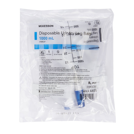 McKesson Disposable Urinary Leg Bag