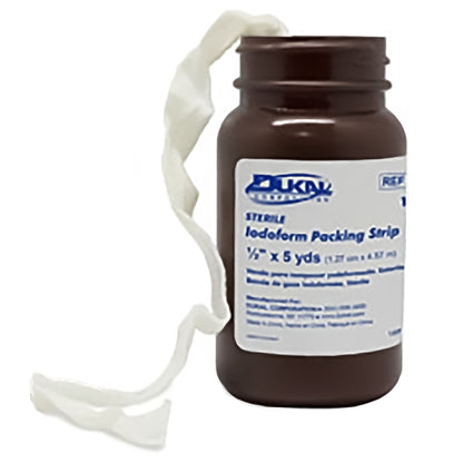 Dukal™ Iodoform Wound Packing Strip, 1/4 Inch x 5 Yard