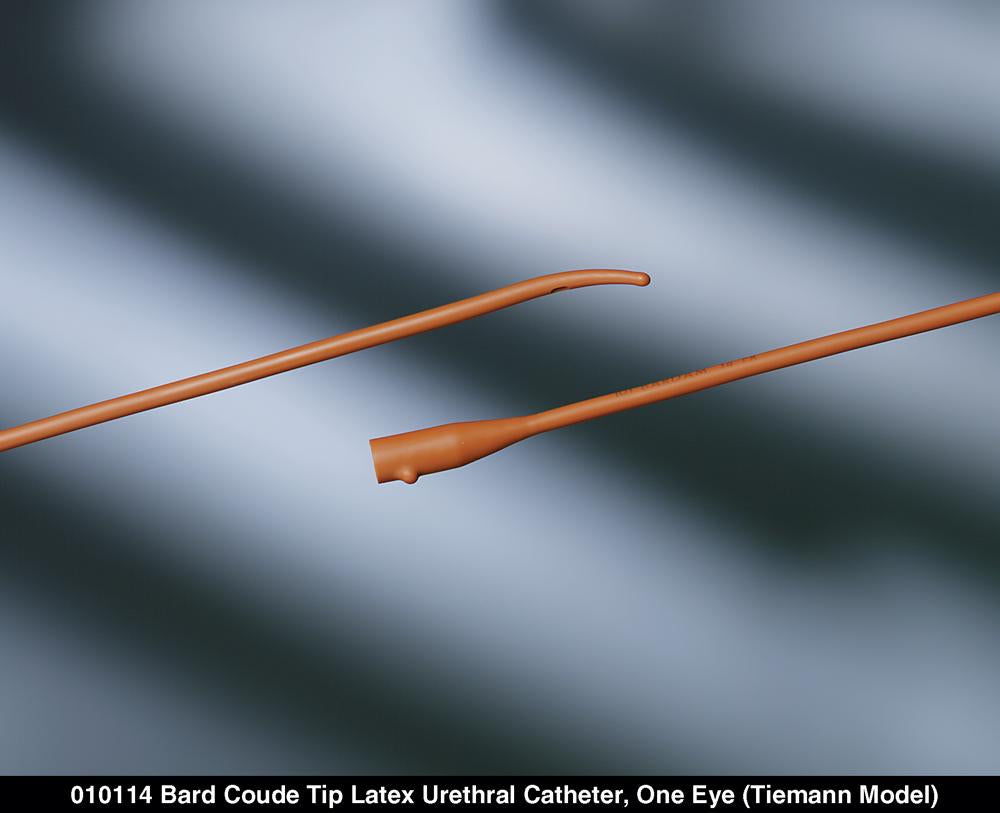 Bard® Urethral Catheter, Unisex Rubber