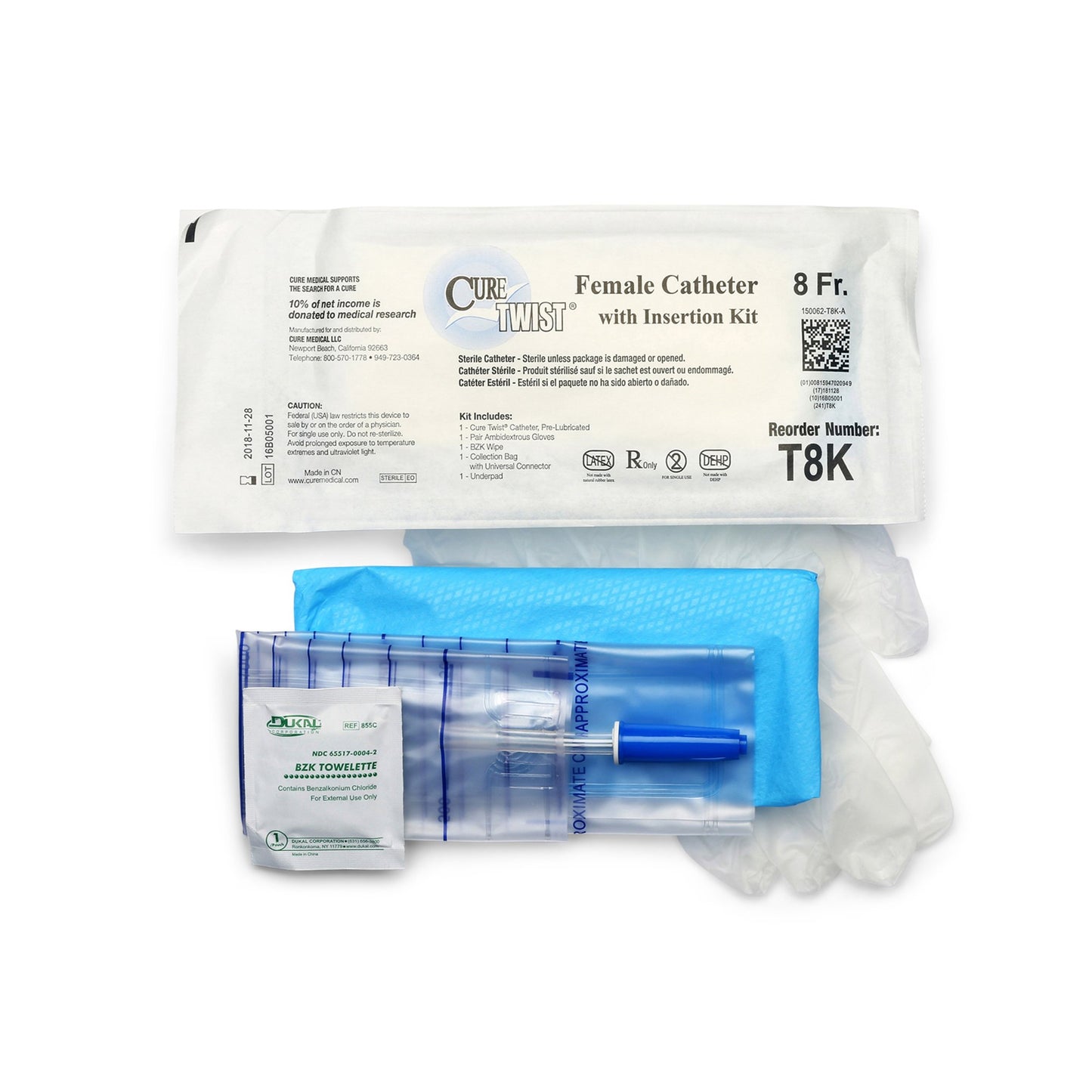 Cure Twist® Intermittent Catheter Kit