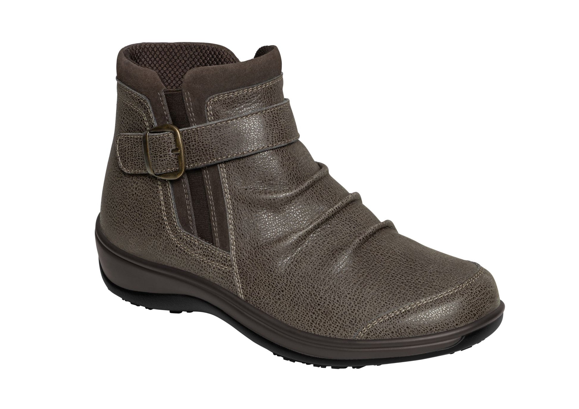 Heidi Women's Boots, Taupe, angle view