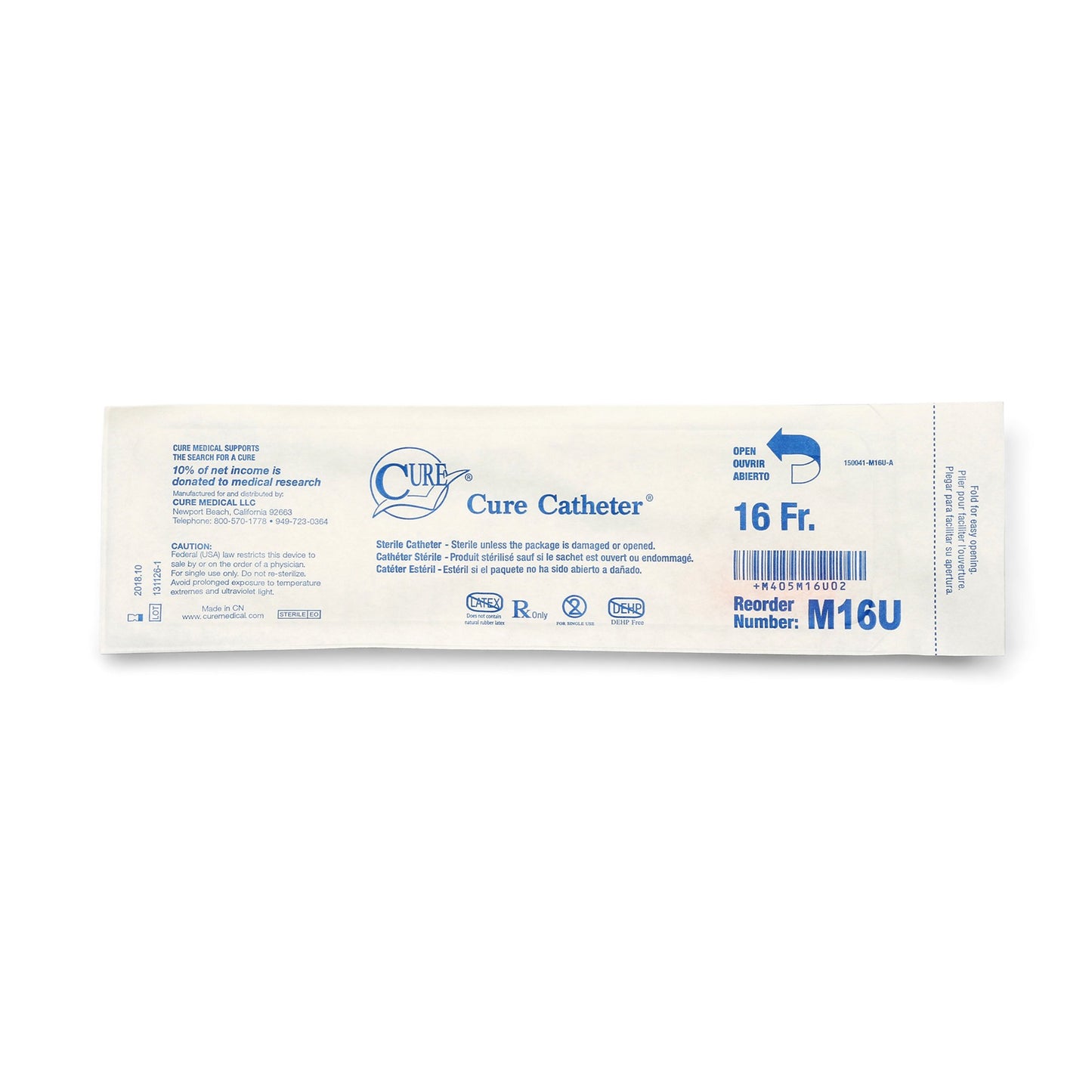 Cure Pocket Cath® Urethral Catheter
