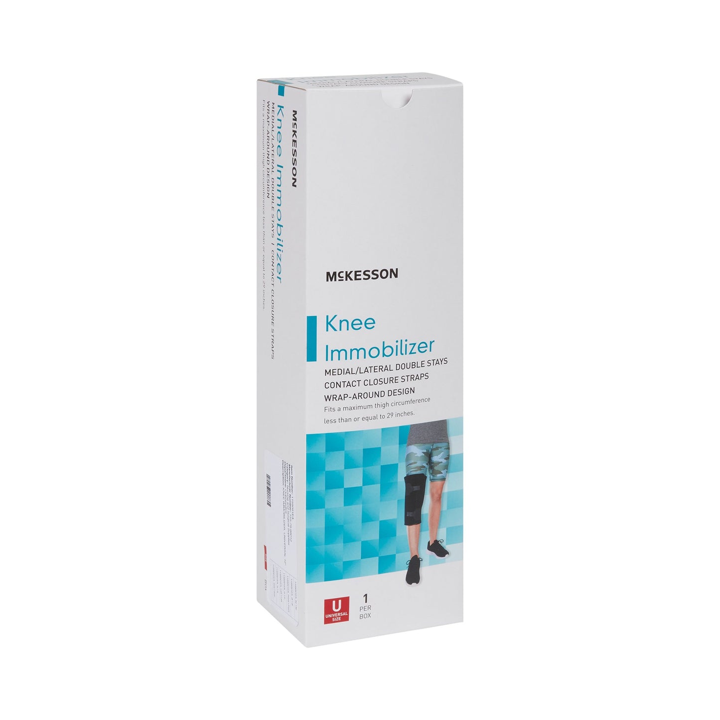 McKesson Knee Immobilizer, 12-Inch Length