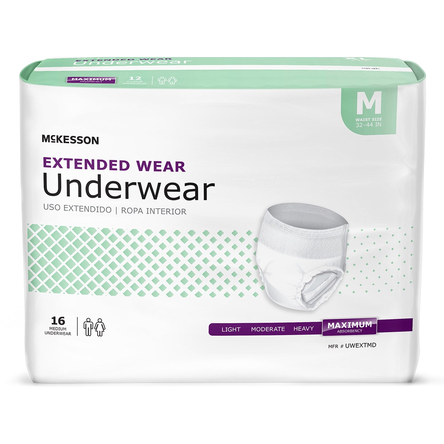 McKesson Extended Wear Maximum Absorbency Underwear