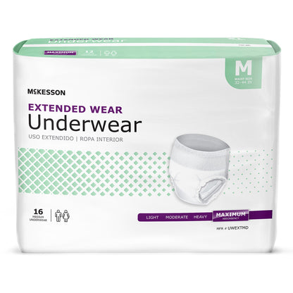 McKesson Extended Wear Maximum Absorbency Underwear