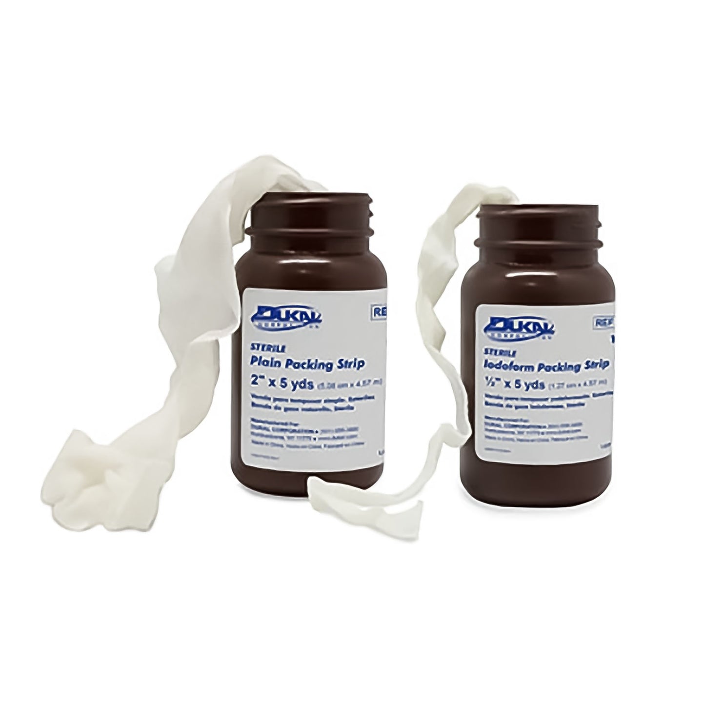 Dukal™ Iodoform Wound Packing Strip, 1/4 Inch x 5 Yard