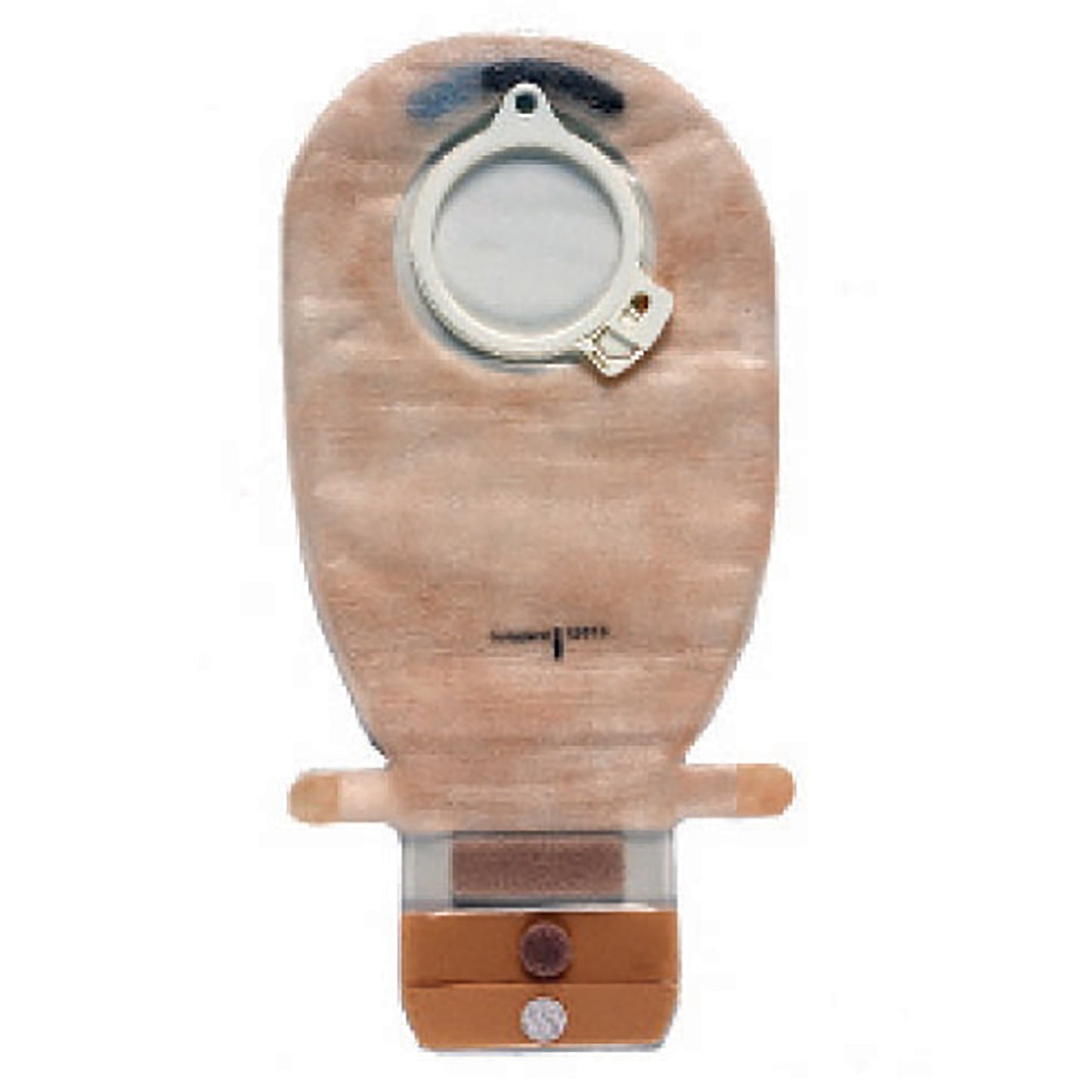 Assura® Original Two-Piece Transparent Ostomy Pouch, Blue Match