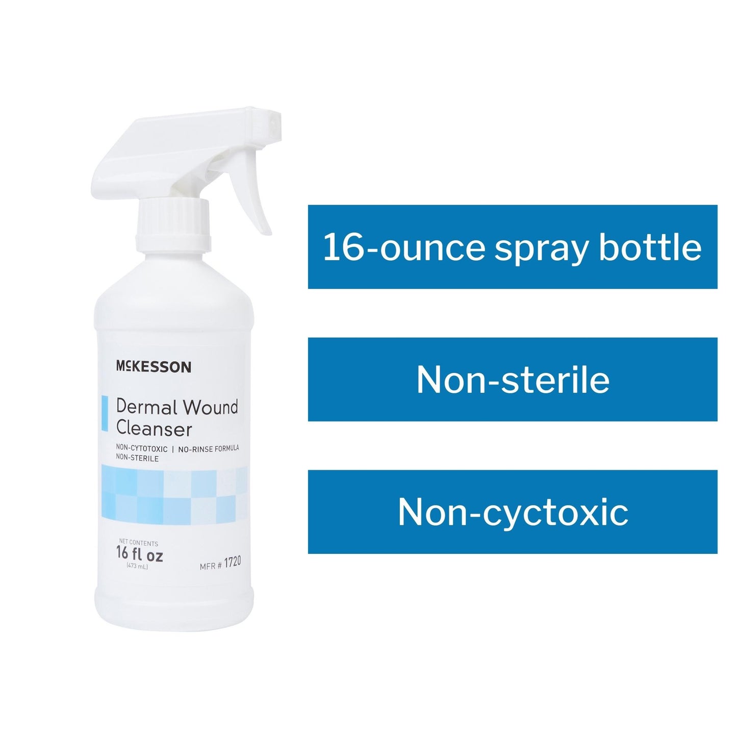 McKesson Wound Cleanser, 16-Ounce spray Bottle