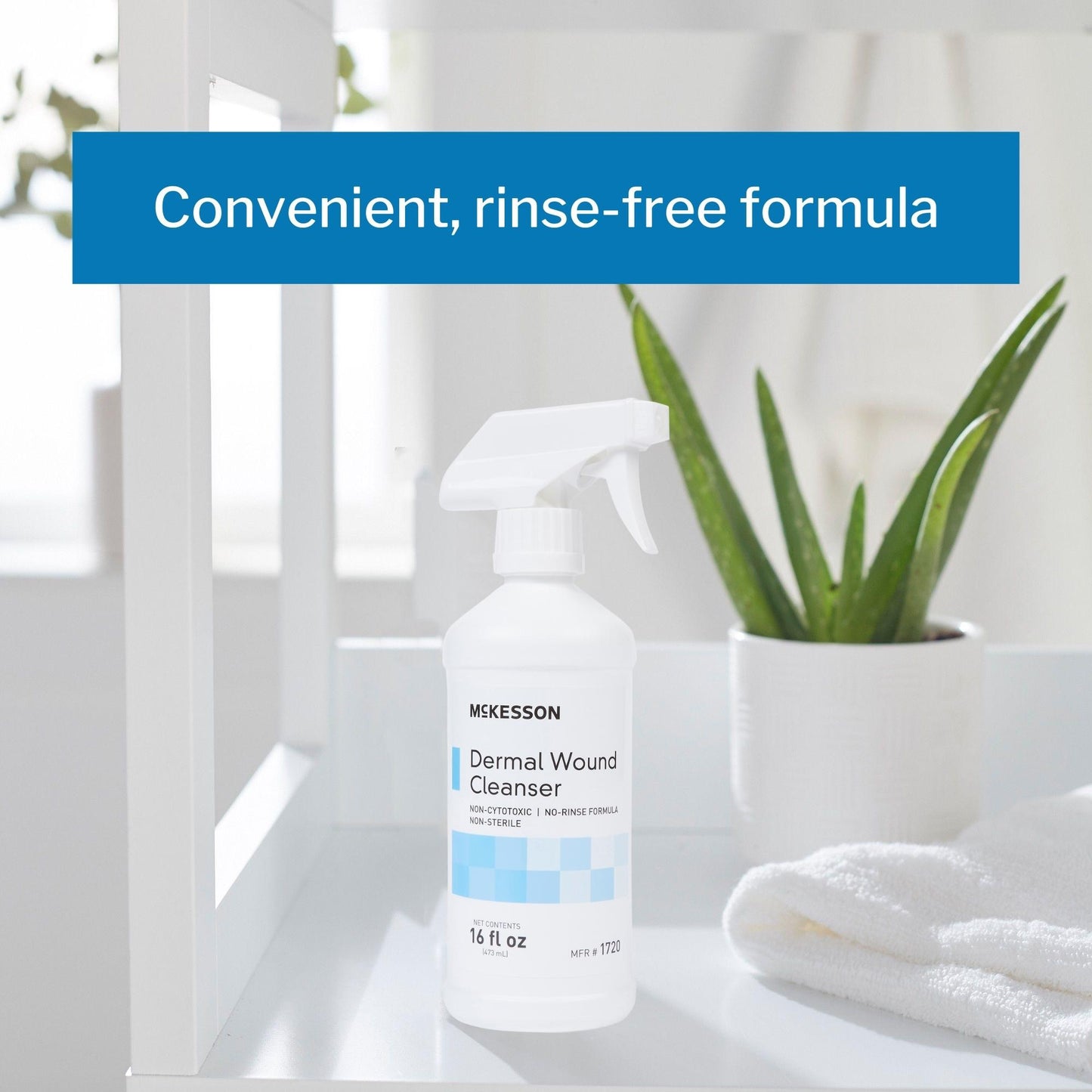 McKesson Wound Cleanser, 16-Ounce spray Bottle