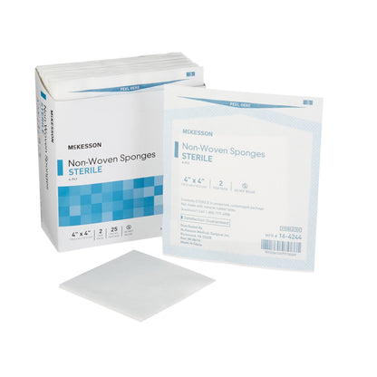 McKesson Nonwoven Sponge, 4 x 4 Inch