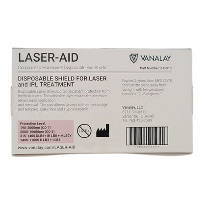 Laser Aid Laser Eye Protector, One Size Fits Most