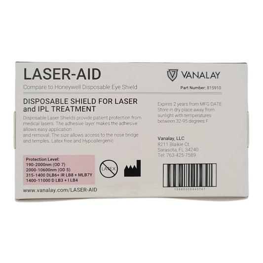 Laser Aid Laser Eye Protector, One Size Fits Most