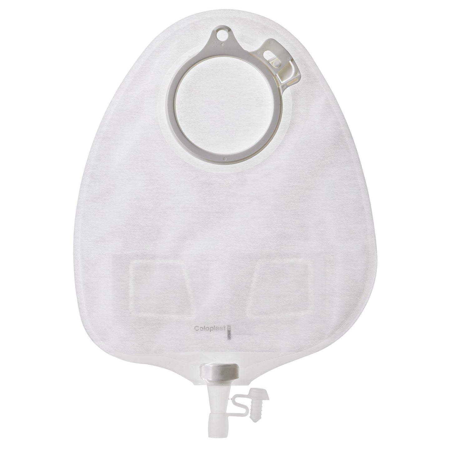 Assura® Two-Piece Transparent Urostomy Pouch, Blue Match