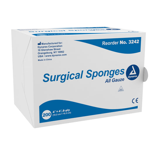 Dynarex® Gauze Sponge, 4 x 4 Inch