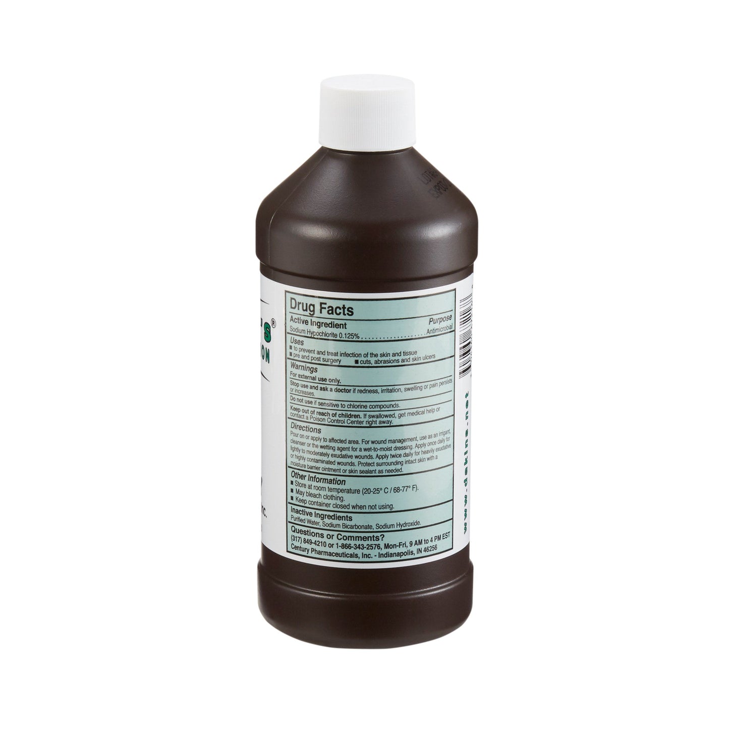 Dakin's® Solution Quarter Strength Wound Antimicrobial Cleanser, 16 Ounces