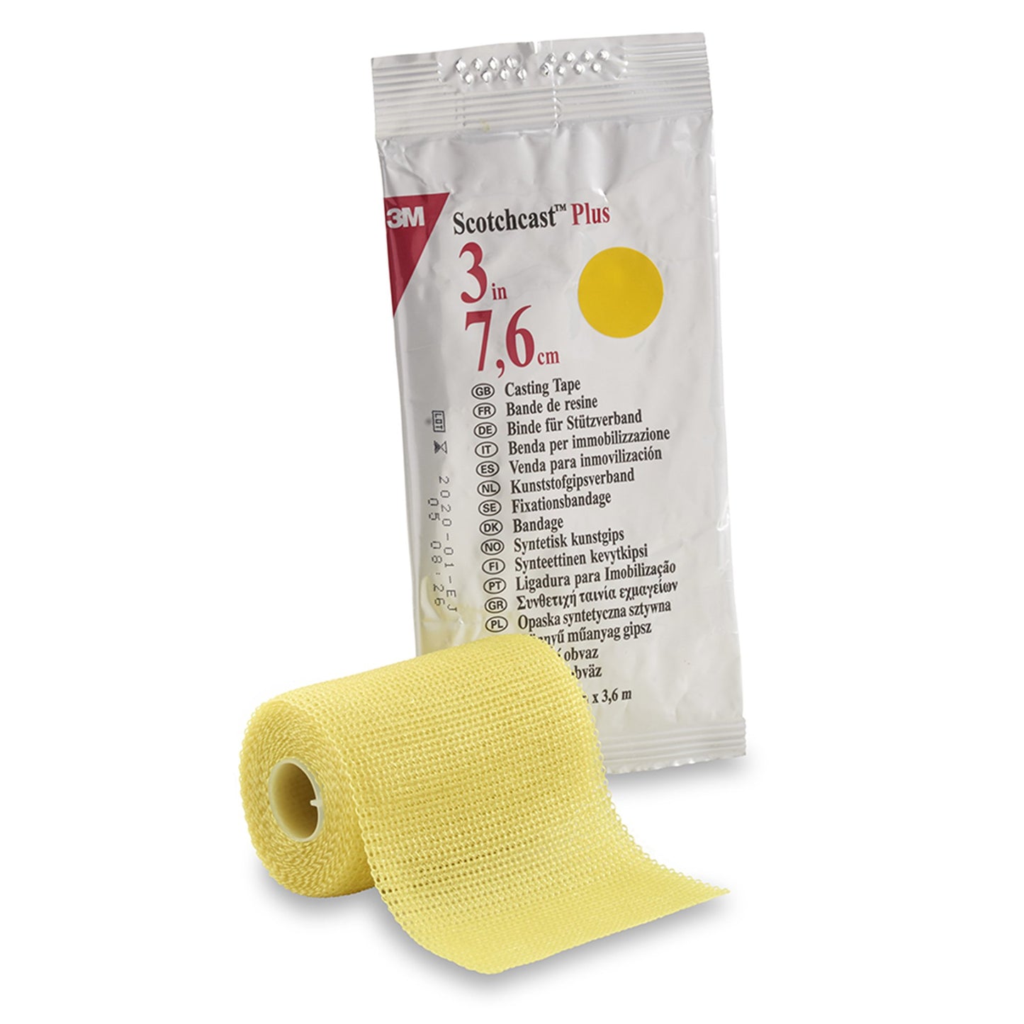 3M™ Scotchcast™ Plus Cast Tape, Fiberglass / Resin