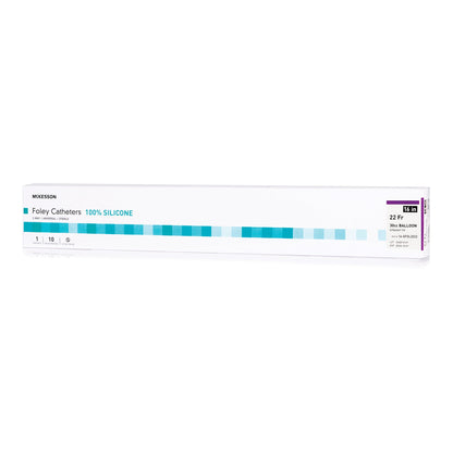 McKesson Silicone Foley Catheter, 30 cc