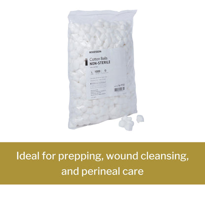 McKesson Nonsterile Cotton Balls, Large