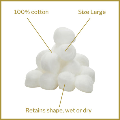 McKesson Nonsterile Cotton Balls, Large