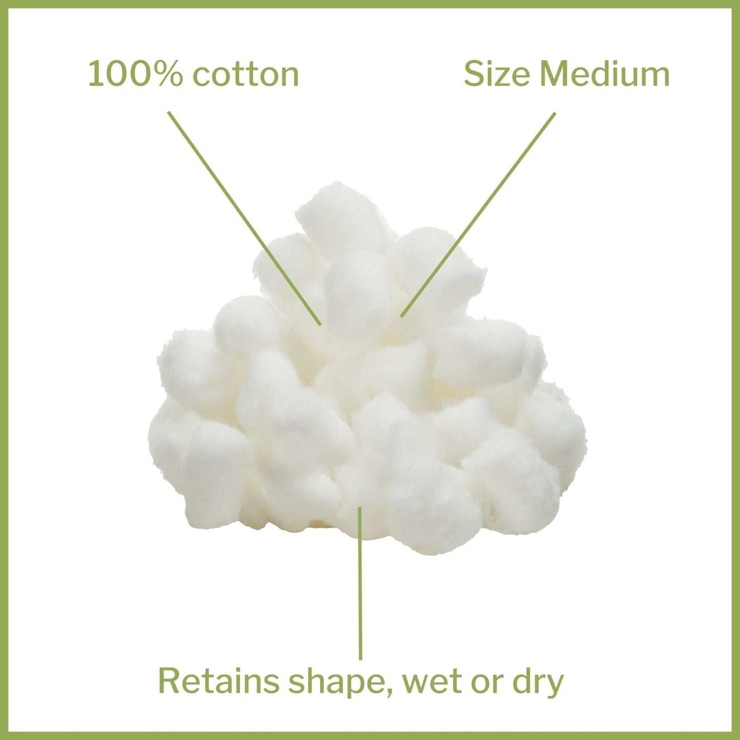 McKesson Medium Cotton Ball