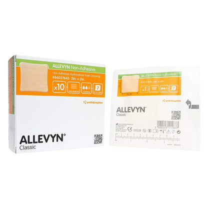 Allevyn Classic Nonadhesive without Border Foam Dressing