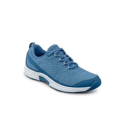 Coral Women's Athletic Shoes, Blue, angle view