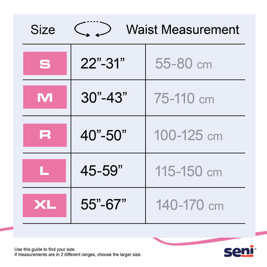 Seni® Super Quatro Severe Absorbency Incontinence Brief