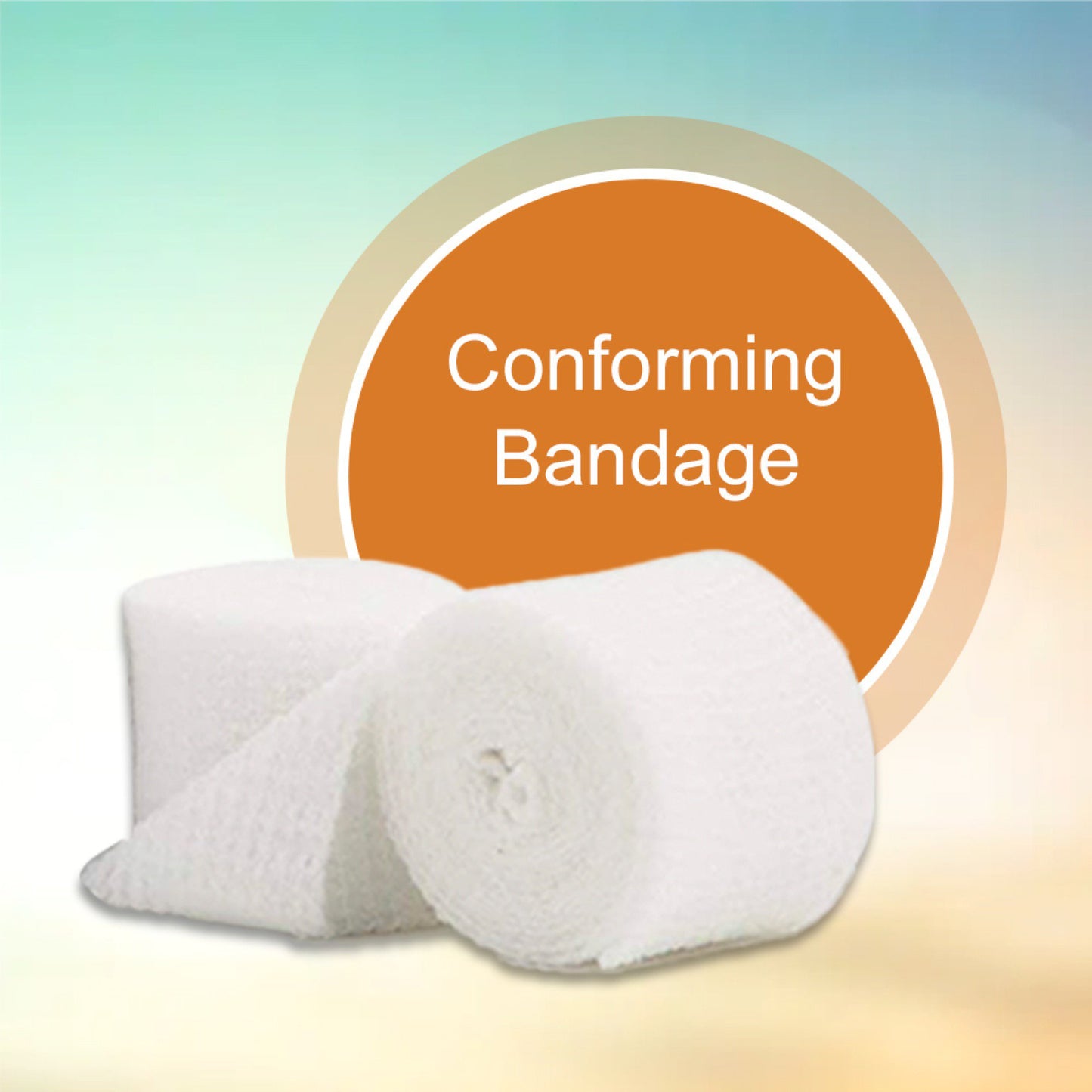 McKesson Conforming Bandage, White