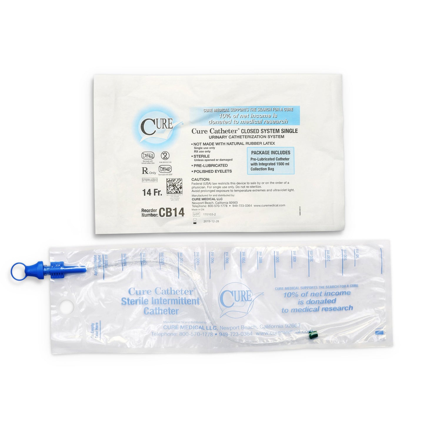 Cure Catheter™ Intermittent Catheter Tray