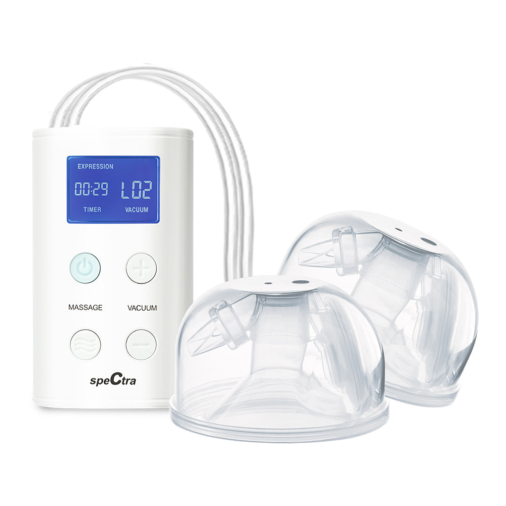 Spectra 9 Plus & CaraCups Pumping On-The-Go Hands-Free Wearable Milk Collection Kit