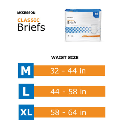 McKesson Classic Light Absorbency Incontinence Brief