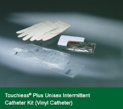 Touchless® Plus Intermittent Catheter Kit, Vinyl