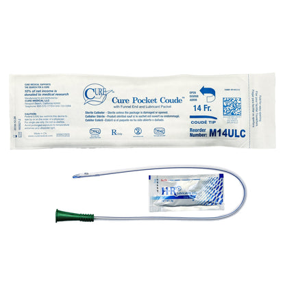 Cure Pocket Cath® Urethral Catheter, Uncoated PVC
