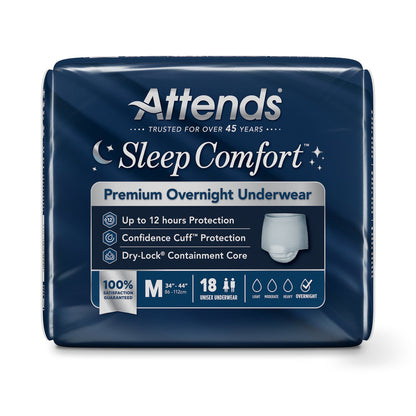Attends® Sleep Comfort Premium Overnight Underwear