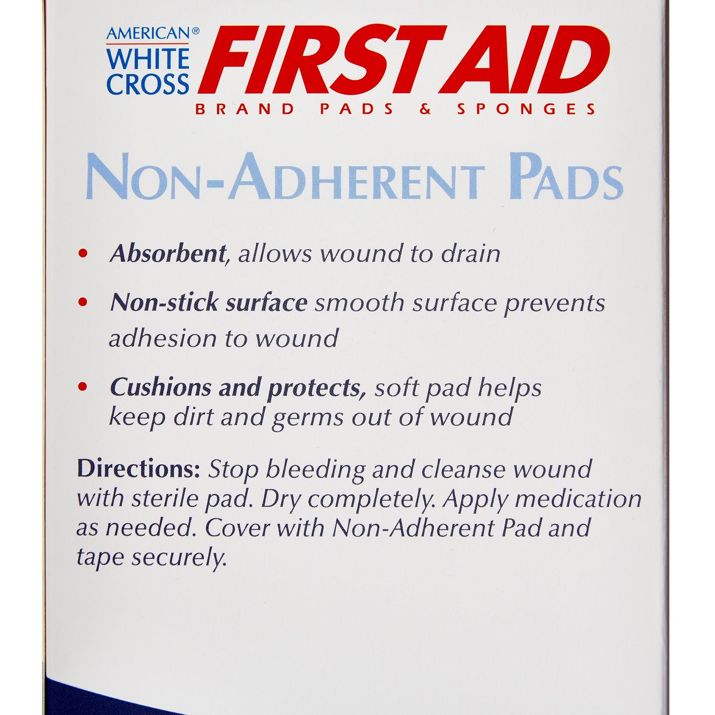 American® White Cross Nonadherent Dressing