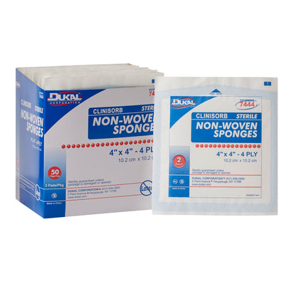 Clinisorb Nonwoven Sponge, 4 x 4 Inch