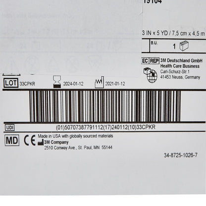 3M™ Coban™ LF Self-adherent Closure Cohesive Bandage, Tan