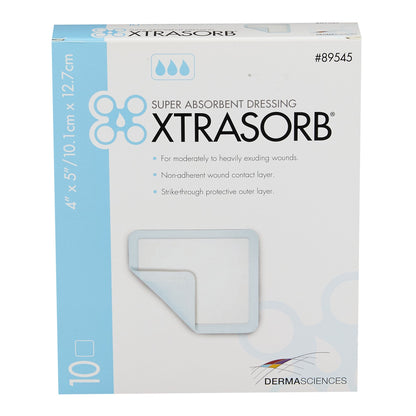 Xtrasorb™ Classic Gelling Foam Dressing, 4 x 5 Inch