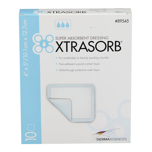 Xtrasorb™ Classic Gelling Foam Dressing, 4 x 5 Inch